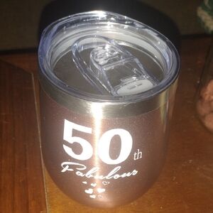 50th Fabulous Insulated Tumbler